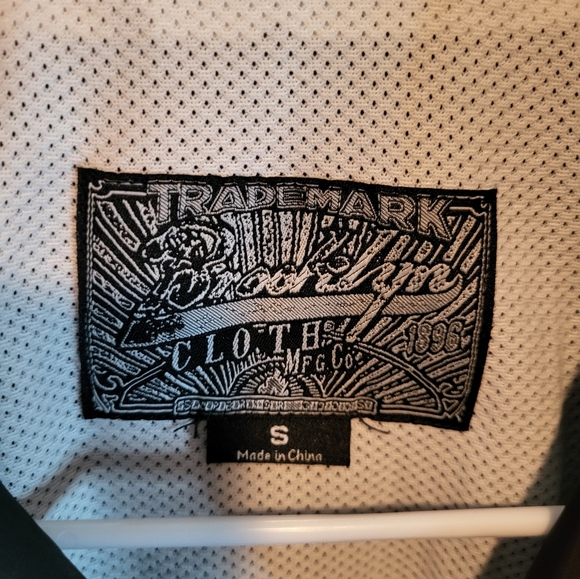 Brooklyn Cloth Mfg Co Savage Don't Thread On Me UNISEX  S Windbreaker NYC NWT - Picture 3 of 7